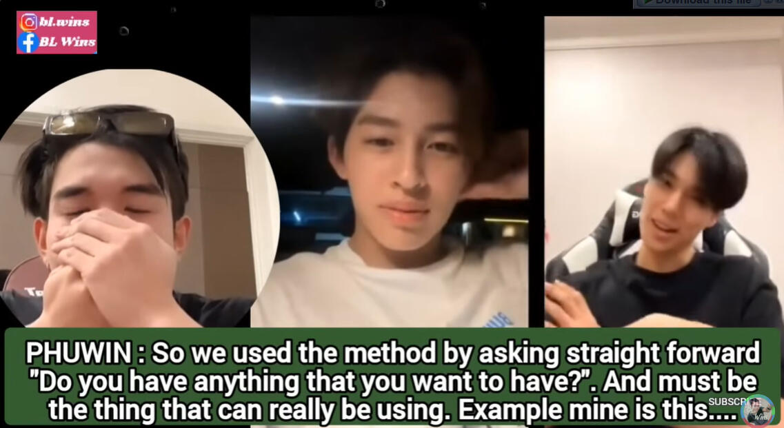 [ENG SUB] 240619 PONDPHUWIN IG LIVE